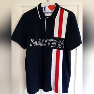 Polo style short sleeve nautica shirt